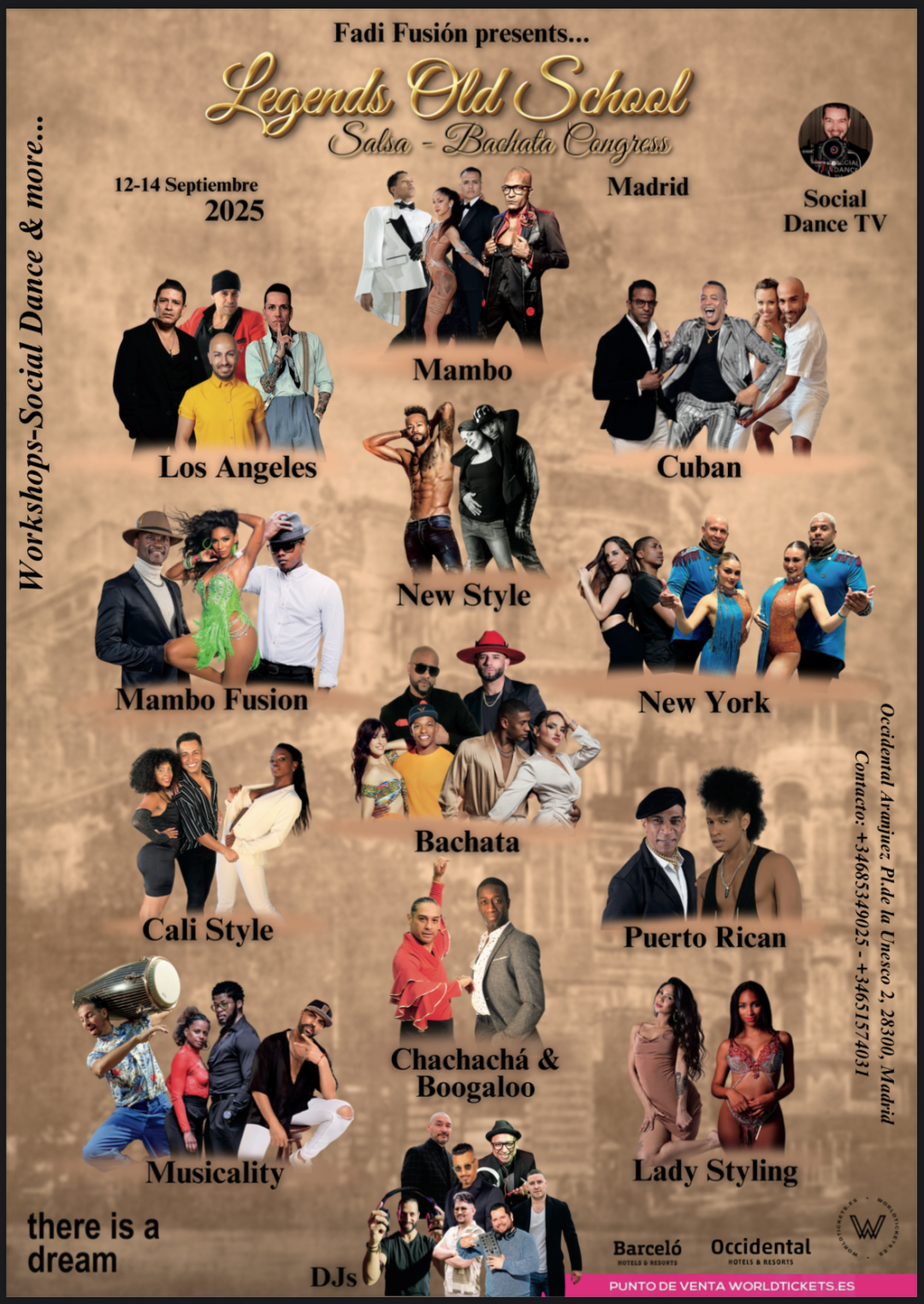LEGENDS OLD SCHOOL SALSA BACHATA CONGRESS