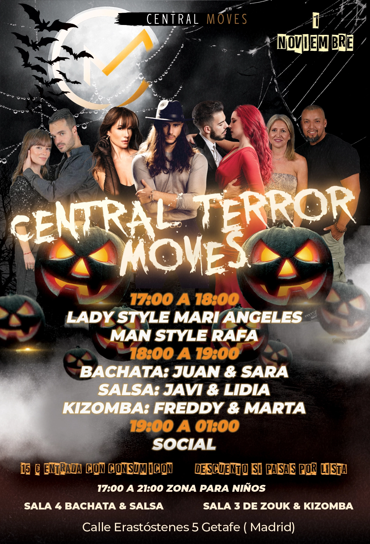 Central Terror Moves