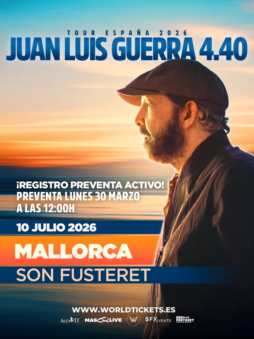 JUAN LUIS GUERRA 4 40 MALLORCA 10 DE JULIO