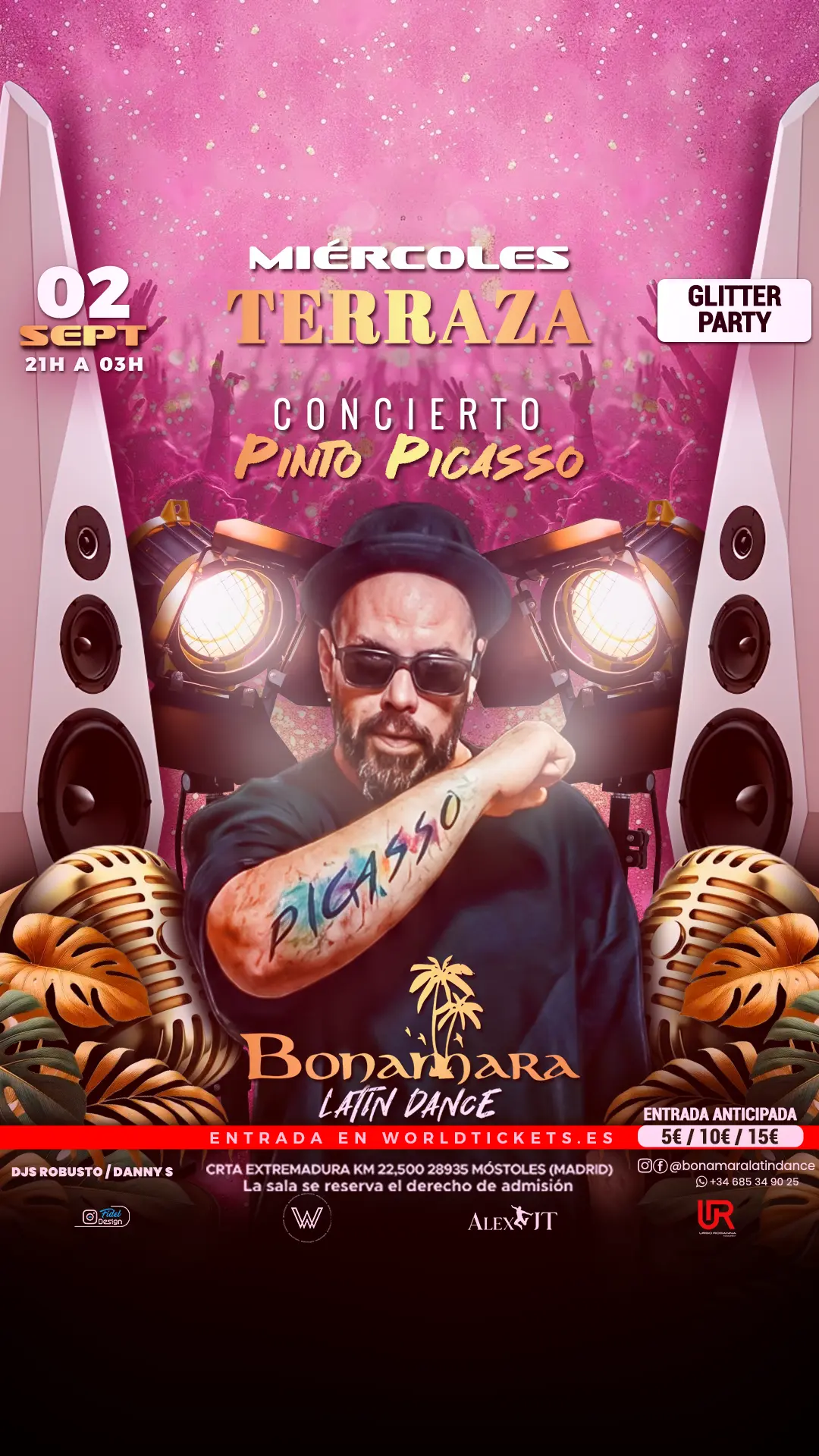 CONCIERTO PINTO PICASSO -BONAMARA LATIN DANCE 2 SEPT